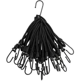 vidaXL Spanngummis mit Haken 25 Stk. 17 cm
