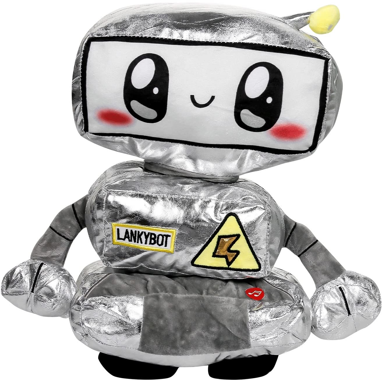 LANKYBOX Boxy Plush Toy,Lanky Toys Foxy Boxy and Rocky,Soft Stuffed Plush Toy with Removable Hood,The Best Holiday Birthday Gifts for Kids and Fans... (Robot Cyborg)