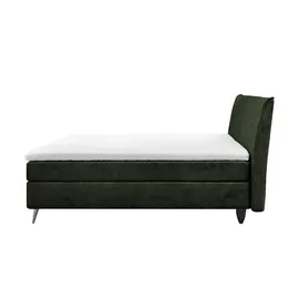 Ruf Boxspringbett Aurelia ¦ grün ¦ Maße (cm): B: 190 H: 114