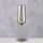 Boltze Sektglas Adora 22,5 cm Ø 7 cm 195 ml Silber