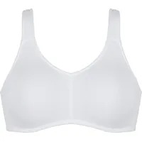 NATURANA Soft-BH "Cotton", Damen, Gr. 85, Cup C, weiß, Obermaterial: 95% Baumwolle, 5% Elasthan. Rückenteil: 84% Polyester, 16% Elasthan, unifarben, Basic, bequem, BHs Soft-BH, verstellbare Träger, elastisch, bequem, basic, Baumwollmix