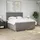 vidaXL Boxspringbett 180 x 200 cm Taupe