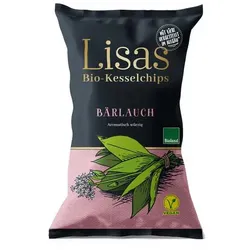 Lisas Chips Kesselchips Bärlauch bio