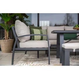 Garden Impressions Vasano Loungeset 4-tlg. carbon black/sand