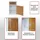MCW MCW-A85 Badezimmerkommode 40 x 71 x 31 cm Braun/Weiß