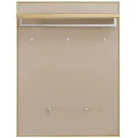 Möbel Kraft Garderobenpaneel ¦ creme ¦ Holzwerkstoff ¦ Maße (cm): B: 83 H: 109 T: 29.0