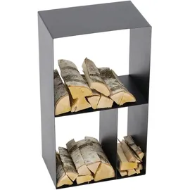 Magnus Kaminholzregal R146 Stahl 45 x 30 x 80 cm Schwarz