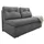 luma-home schönes für dein zuhause luma-home Schlafsofa Dunkelgrau, Textil, 2-Sitzer, Füllung: Schaumstoff, einzeln stellbar,Rechteckig, 136x86x85 cm, Wohnzimmer, Sofas & Couches, Schlafsofas