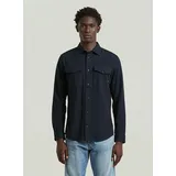 G-Star Marine Slim Hemd - Dunkelblau - Herren, - XXS
