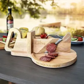 MikaMax - Wurst Hobel, Aufschnittmaschine, Braun