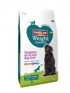 Smølke Weight Control hondenvoer  2 x 12 kg