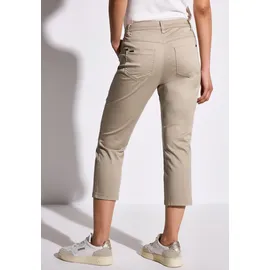 STREET ONE Satin 3/4-Hose - beige