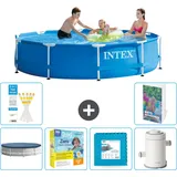 Frame Pool Rund - 305x76 Cm - 7-teilig  S102