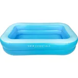 Swim Essentials Rechteckiger Swimming Pool 200 cm Planschbecken 211 x 132 x 46 cm