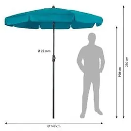 Doppler Sun Line Neo Ø 150 cm Anthrazit