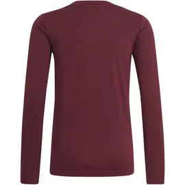 adidas Team Base Longsleeve Kinder - rot 116
