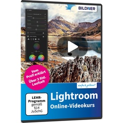 Lightroom - Online-Videokurs, M. 1 Online-Zugang (DVD)