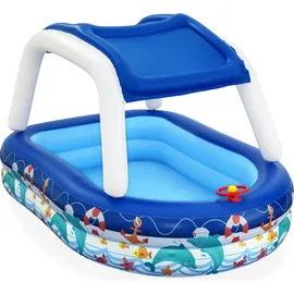 BESTWAY Sea Captain Baby-Pool 213 x 155 x 132 cm (282L)