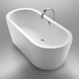 Repabad Livorno freistehende Badewanne, oval, 0031670-01-0005,