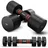 NEOLYMP Verstellbare Hanteln Set 1,75-5 kg rot / schwarz