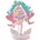 Hatsune Miku Tenitol PVC Statue Yumekawa Princess Lavender 22 cm
