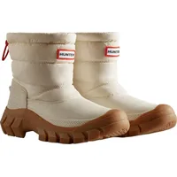 Hunter - Damen Schneestiefel "Intrepid" FS10810 (39,5 EU) (Hell Khaki/Gummi Rosa) - Beige - 39,5