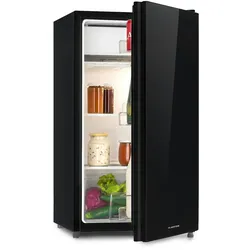 Klarstein Luminance Frost Kühlschrank 91L Crisper-Fach 2 Glasböden Schwarz