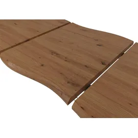 Mendler HWC-O60 160-220 x 76 x 90 cm Walnuss-Optik