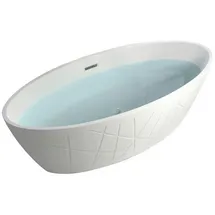 SANOTECHNIK Badewanne "Manhatten", weiß, B:80cm H:56cm L:170cm, Acryl, Badewannen,