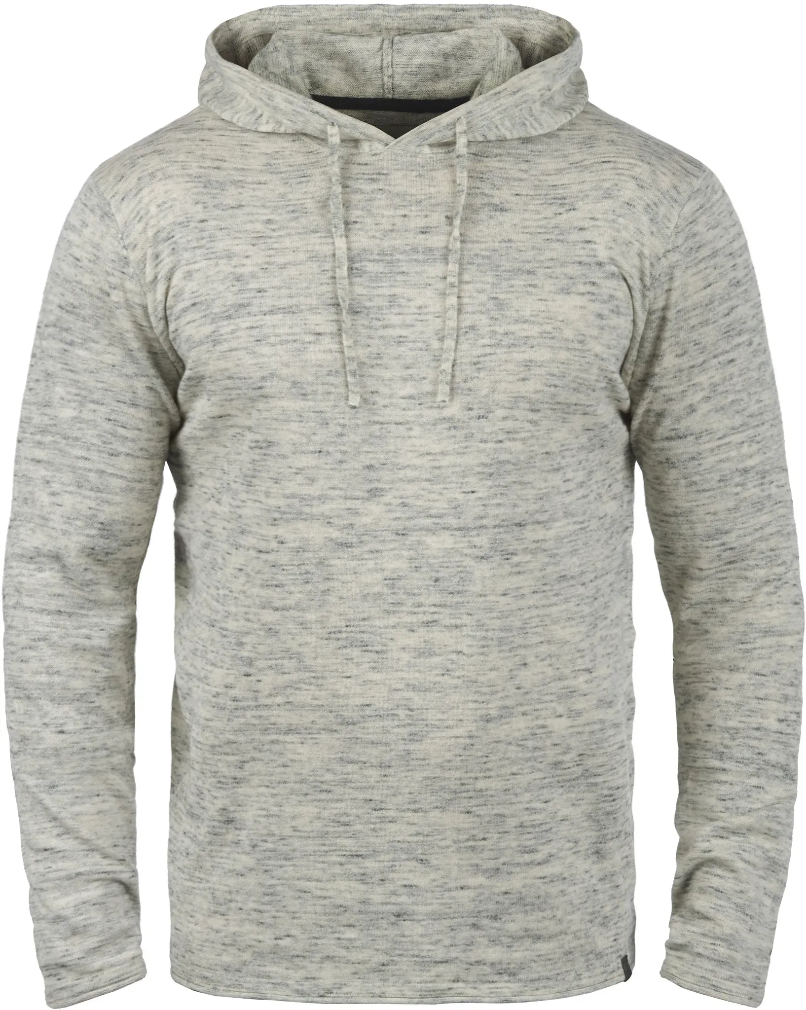 Kapuzenpullover BLEND "Kapuzenpullover BHXing", Herren, Gr. M, grau (pewter mix), Feinstrick, Obermaterial: 100% Baumwolle CO., casual, Langarm, Sweatshirts