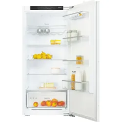 MIELE Einbaukühlschrank "K 7315 E", E (A-G), silber (weiß), Rechtsanschlag, wechselbar, Kühlschränke
