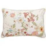 BUTLERS Kissen Blumen 40 x 60 cm Mehrfarbig