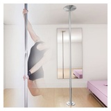 vidaXL Hochwertige Tanzstange Pole Dance 45mm verstellbare Höhe 224 - 275 cm