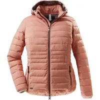 STOY Damen Jacke in Daunenoptik/Steppjacke mit abzippbarer Kapuze - große größen STS 17 WMN QLTD JCKT, 54,