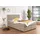 Home Affaire Boxbett HOME AFFAIRE "Fidan", beige (beige, creme), B:154cm L:210cm, Komplettbetten, Boxspringbett, wahlweise mit Bettkasten, in H2, H3 & H4 erhältilich