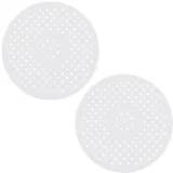 Yeenano Spülenmatte Schutzmatte für Spülbecken Rund,2 Stück Spülbeckenmatte Sink Mat,Silikon Spülmatte für Spülbecken,Spülmatte Spülbeckeneinlage Rund,Spülbeckenschutz für Badezimmer,Küche und Garten