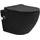 luxebath Wand-WC mit WC-Sitz Schwarz matt