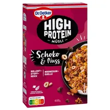 Dr. Oetker Dr.Oetker High Protein Schoko & Nuss 400g)