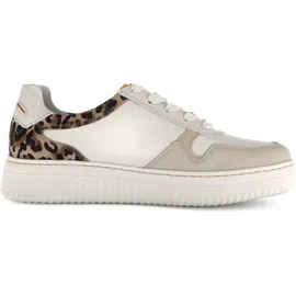 Gabor Sneaker Damen Weite K Beige/Weiß 41