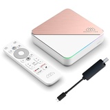 Homatics Box R 4K Plus Android TV Mediaplayer + DVB-S2X Sat Tuner (4K UHD, HDR, WiFi 6, Bluetooth)