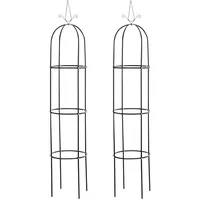 CLP Rosensäule Romantika 190 x 38 cm Schwarz