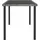 vidaXL Garten-Esstisch 180 x 70 x 73 cm Grau