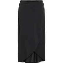VILA Wickelrock Damen Schwarz 44