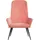vidaXL Relaxsessel Rosa Samt 80 x 80 x 100 cm Rosa