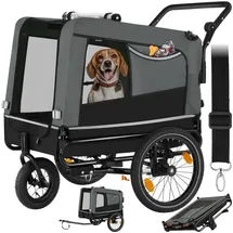 Tectake WoofRider 3in1 multifunktional grau