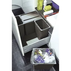 ninka Abfallbehälter 32 l Dunkelgrau