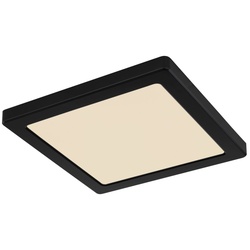 Lasse Deckenleuchte Kunststoff Schwarz, Led