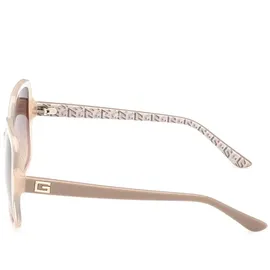 GUESS Gu7921 Damen-sonnenbrille Shiny Beige / Gradient Brown One Size