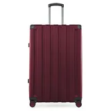 Hauptstadtkoffer Q-Damm - Großer Koffer" Trolley Hartschalenkoffer, XXL Erweiterung, expandable Suitcase 77cm, 133 Liter,Burgund - rot