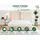 Dreamstar Topper Easy Flex 140 x 200 cm weiß